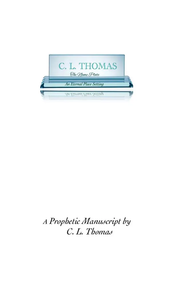 Cl Thomas The Nameplate